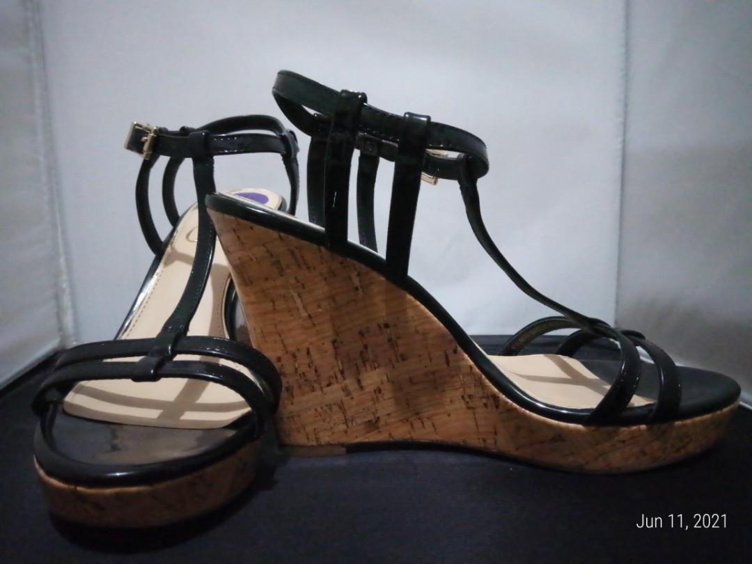 Jessica Simpson | Shoes | Jessica Simpson Denim Jpistilla Heeled Platform  Sandals Womens Size 55 | Poshmark