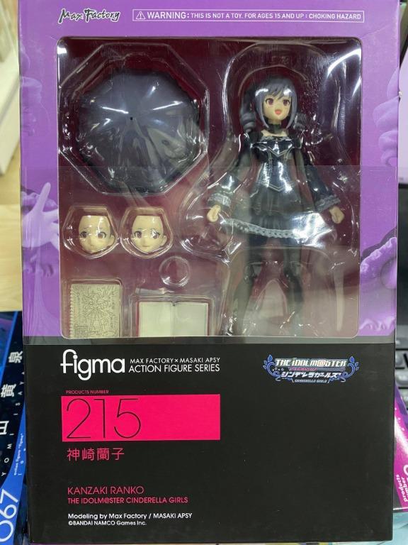 Jn 開封品max Factory Figma 215 Idol Master Cinderella Girls 偶像大師灰姑娘女孩神崎蘭子 興趣及遊戲 玩具 遊戲類 Carousell