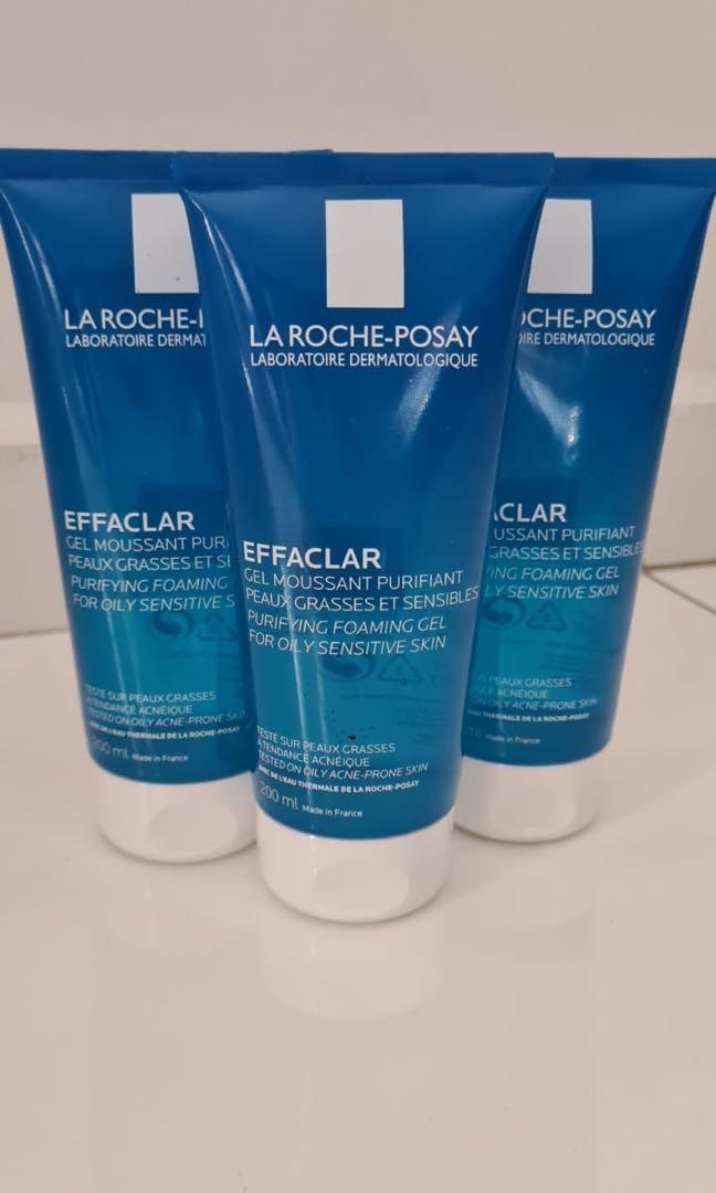 La RochePosay Effaclar Cleanser (Left 1), Beauty & Personal Care, Face
