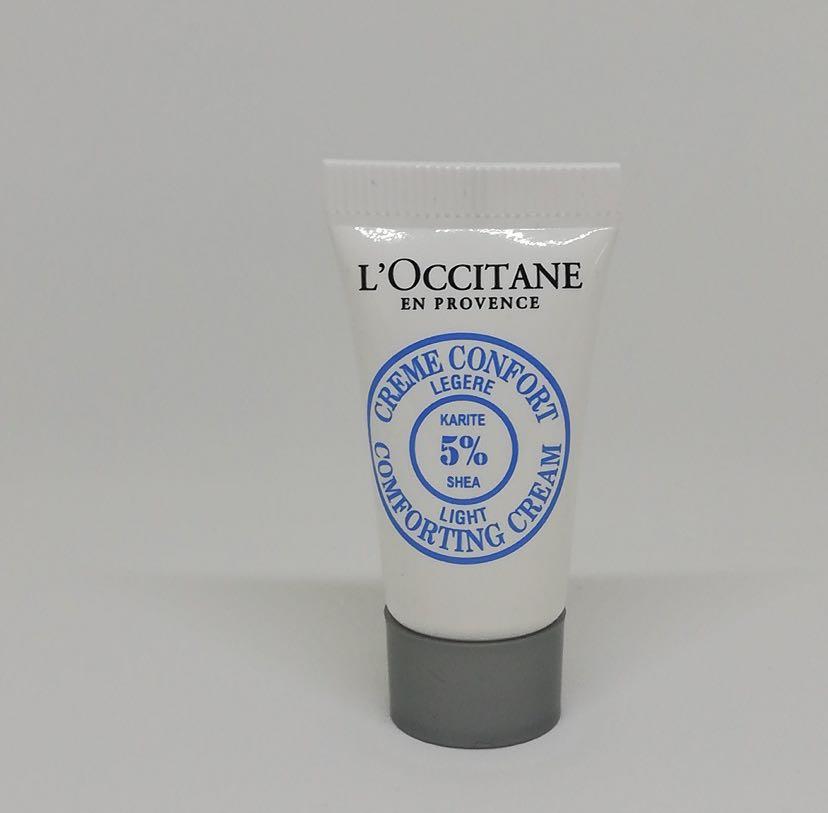 L'occitane Shea Light Comforting Cream 3ml (Trial / Travel Size), Beauty & Personal Care, Face