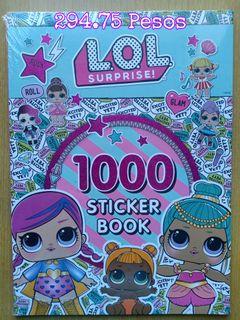 Lol Surprise Sticker Book And Coloring Book
