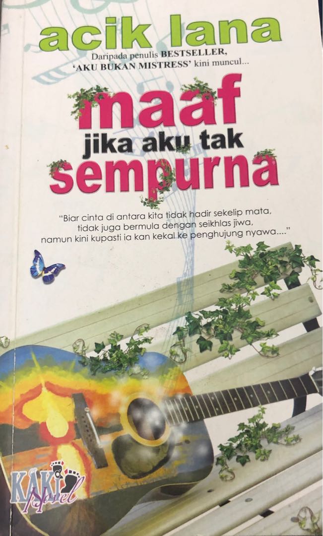 Maaf Jika Aku Tak Sempurna Hobbies Toys Books Magazines Fiction Non Fiction On Carousell