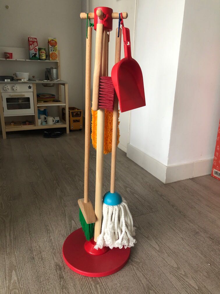 Melissa and new arrivals doug cleaning set