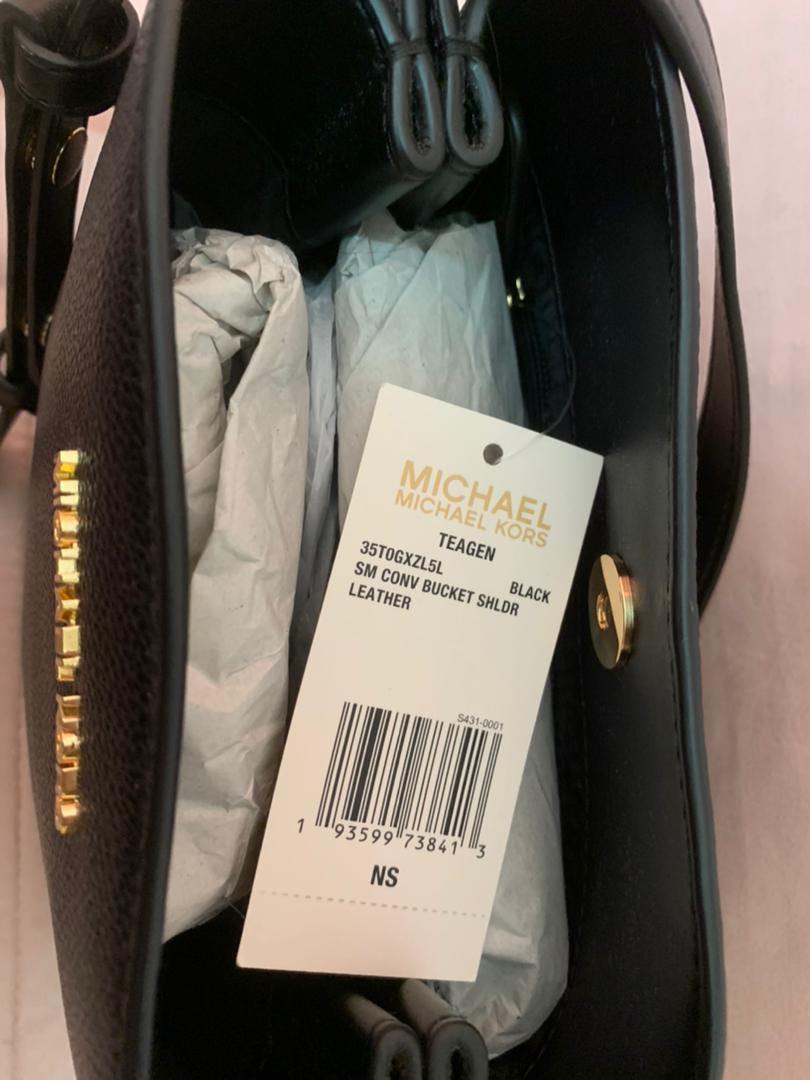 michael kors teagen sm conv bucket shldr
