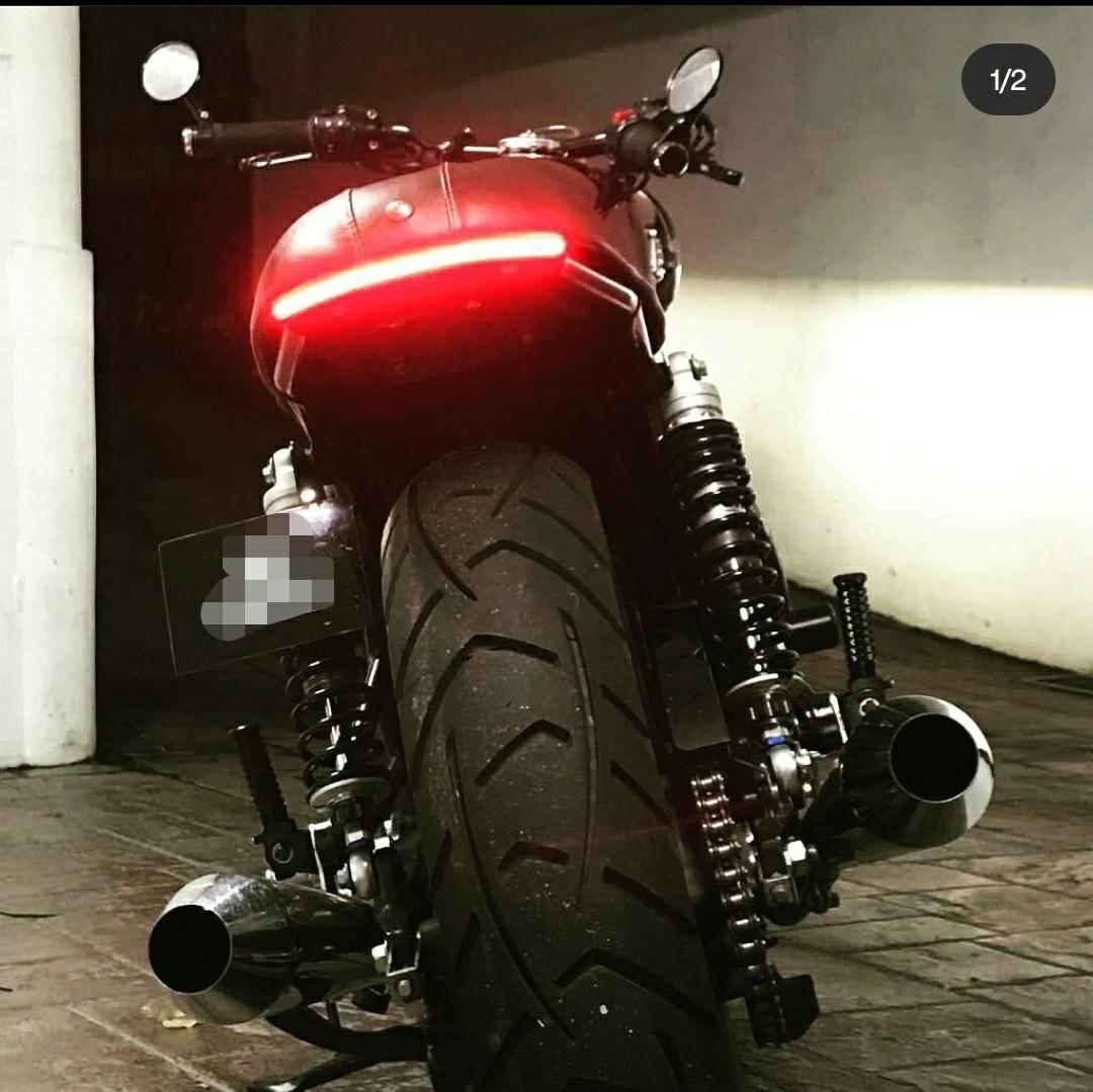 Motobox USA Rear LED Tail Tidy for Aircooled Triumph Bonneville