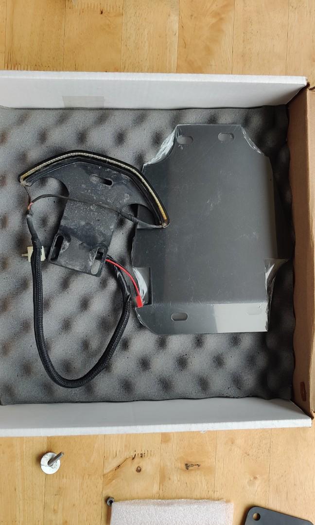 Motobox USA Rear LED Tail Tidy for Aircooled Triumph Bonneville