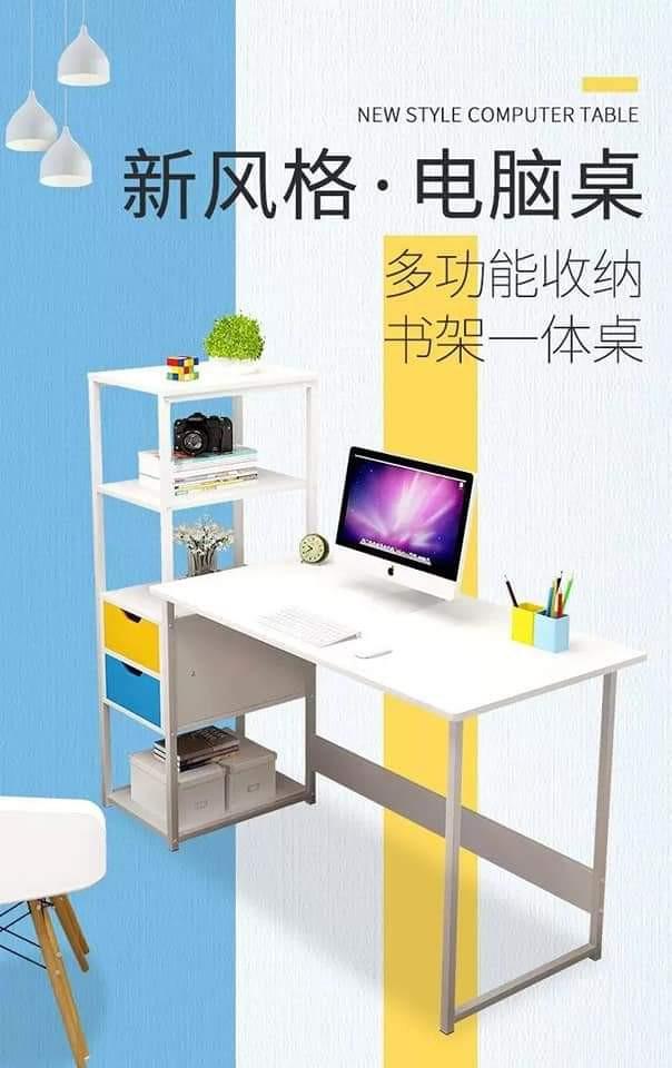 Multi Perpose Computer Table Multi-Purpose Desk Table Home Office Desk Table Computer and Laptop ...