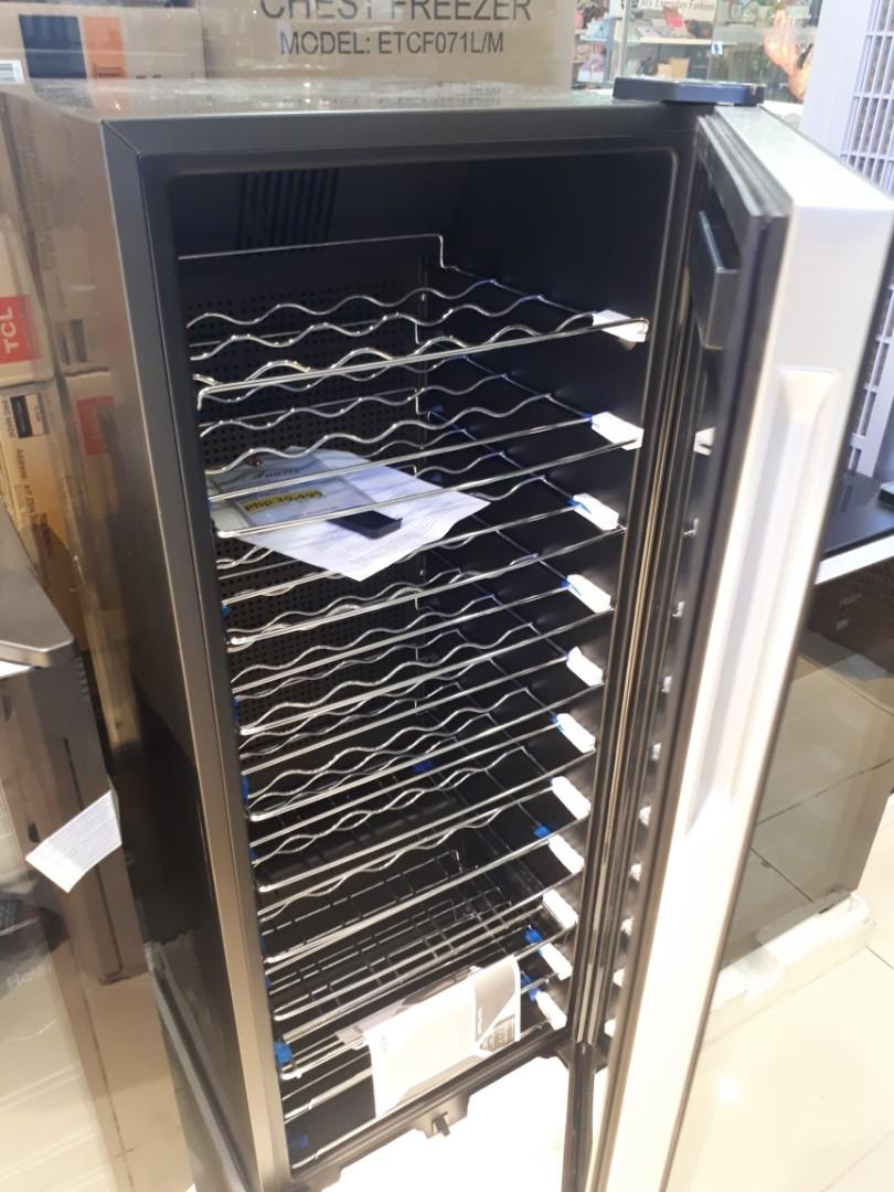 New Haier Wine Cooler JC87 JC117 JC167 with Led Light & Display, TV