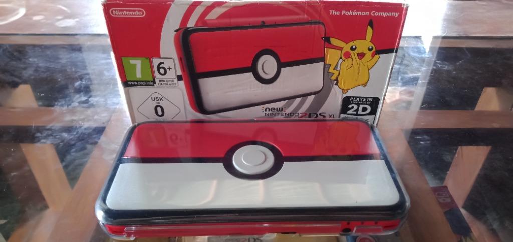 New Nintendo 2ds Xl Pokeball Edition Not Yet Cfw Video Gaming Video Game Consoles Nintendo On Carousell