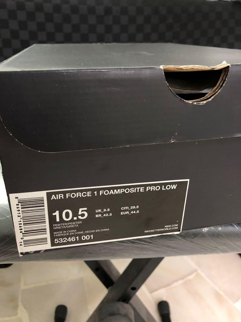 Nike air force clearance 1 foamposite pro low