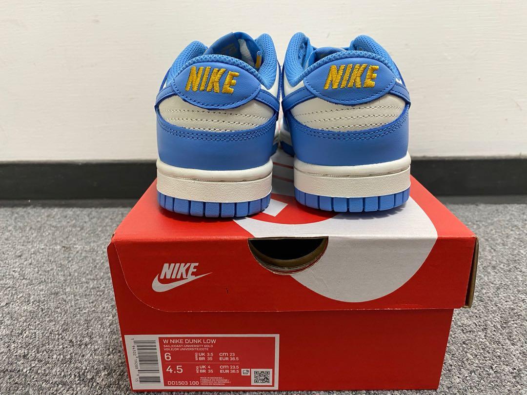 Nike dunk low coast, 她的時尚, 鞋, 運動鞋在旋轉拍賣