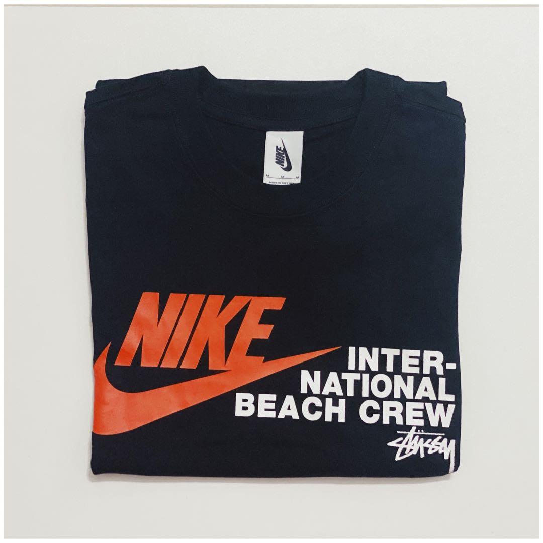 Nike x Stussy International Beach Crew Tee, Men's Fashion, Tops 
