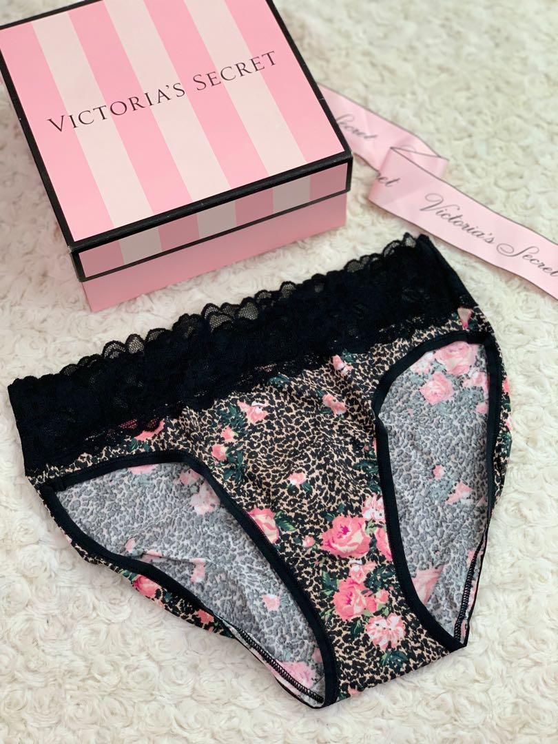Victoria's Secret Stretch Cotton Lace-waist High-leg Brief Panty