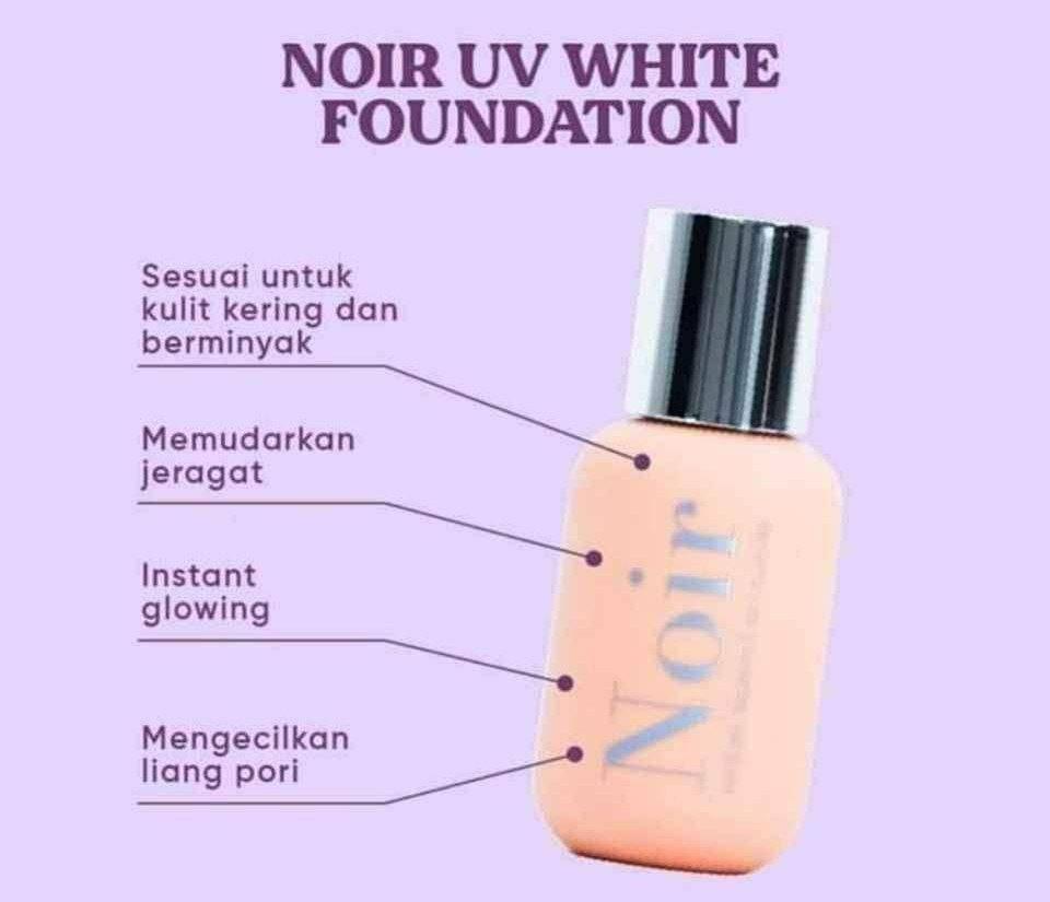 Noir Uv White Sunblock Foundation Beauty Personal Care Face Face Care On Carousell