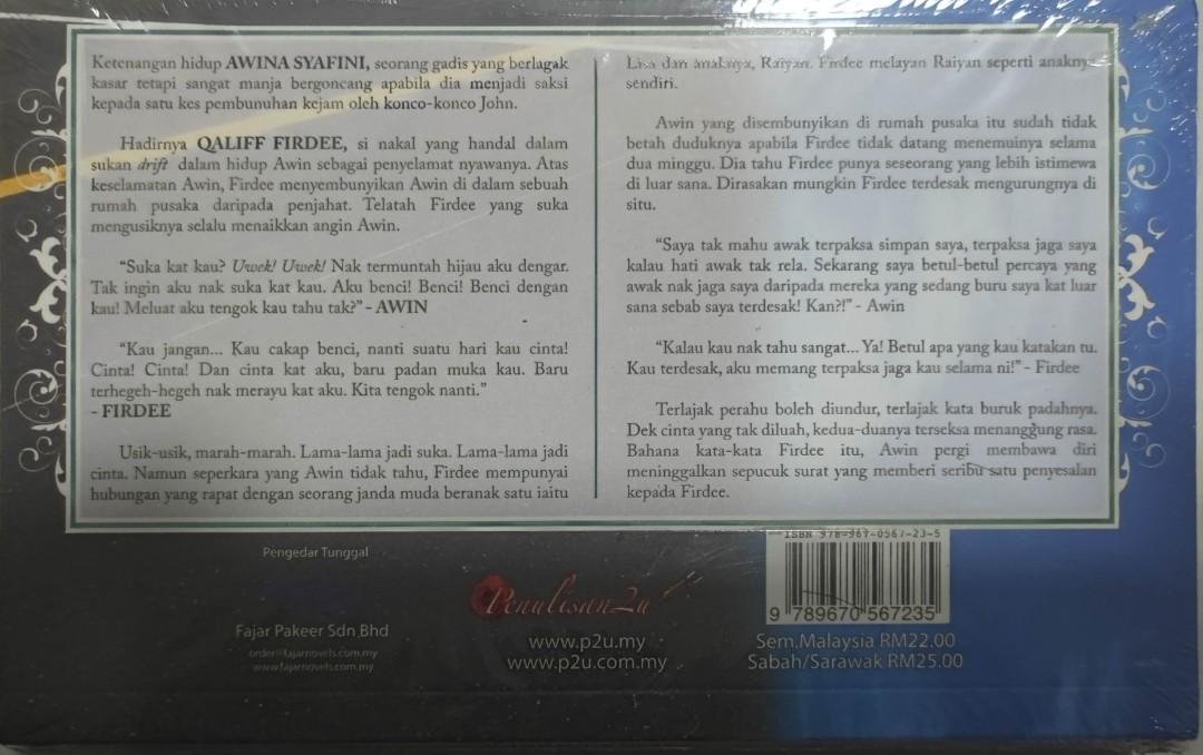 Novel for sale! (Malay/Melayu) M61-M65, Hobbies u0026 Toys, Books 