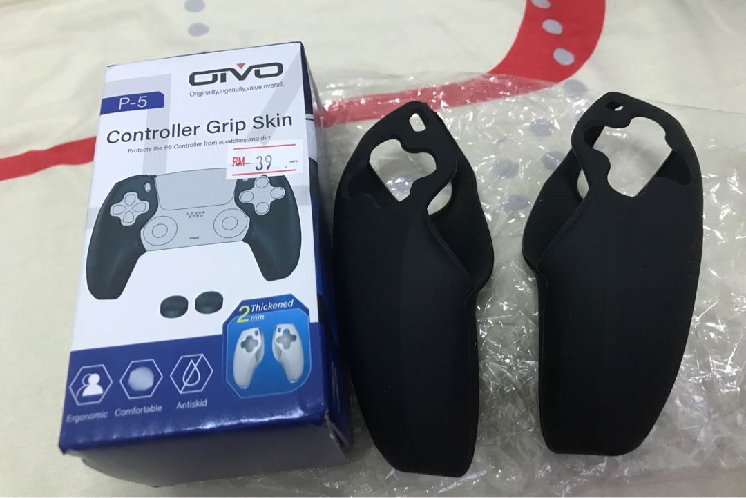 OIVO Dualsense Grip Skin (no thumb grips), Video Gaming, Gaming