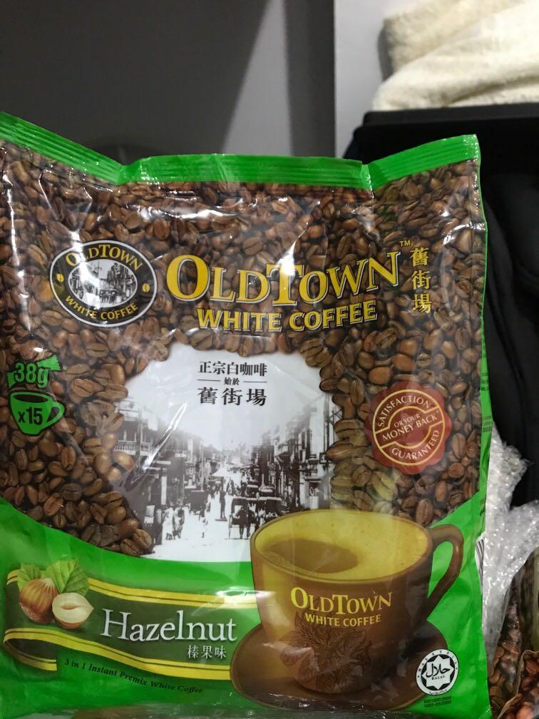 Old Town White Coffee Hazelnut Food Drinks Beverages On Carousell