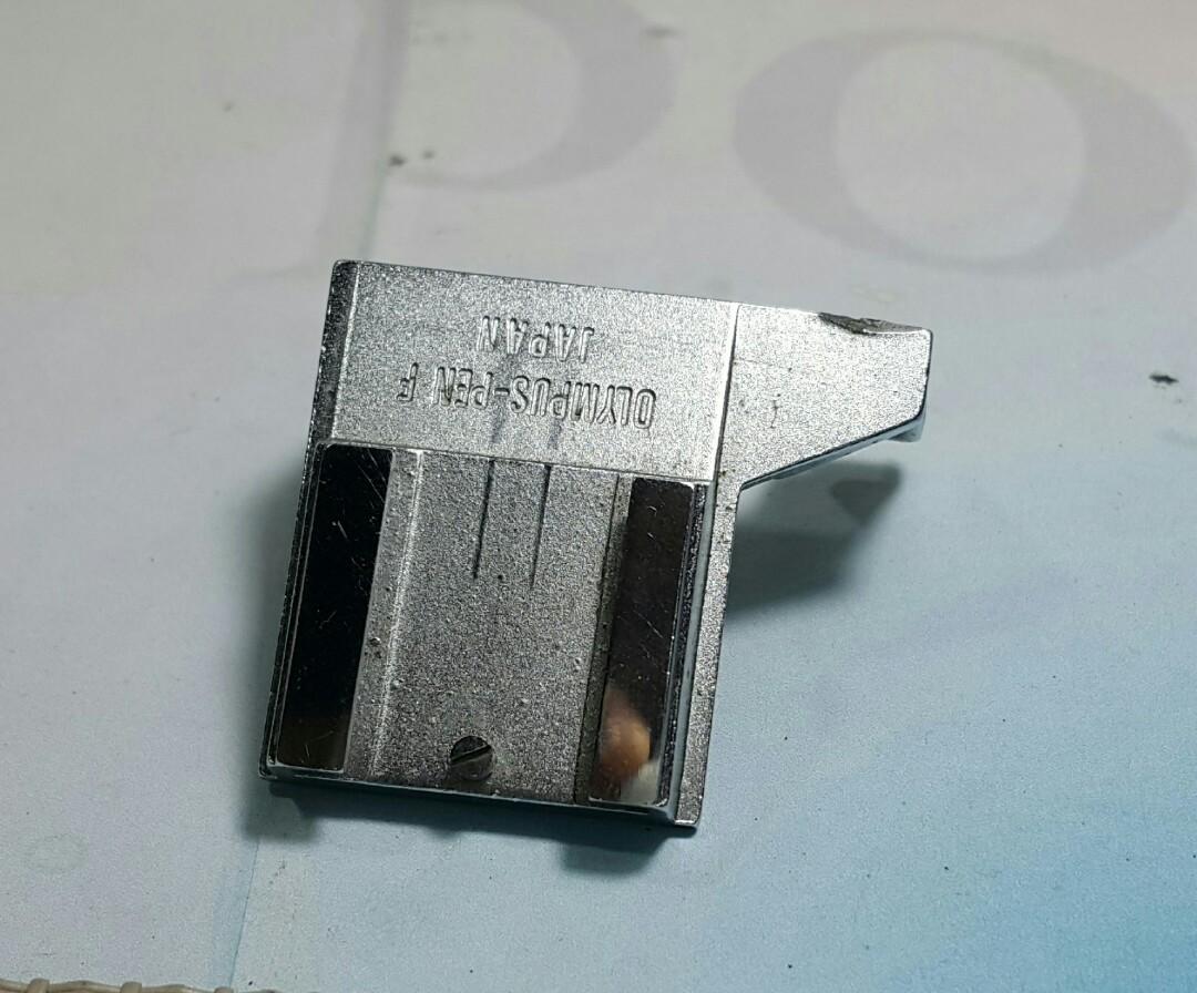 Olympus Pen F Flash Shoe Accessory (Category: Other Photography Accessories) located in Paranaque City. Submitted by vintagepopsicle (Listing ID 1093628937, Image 2). Description: flash shoe accessory for the Olympus Pen F Series. Please examine photos posted here as they are part of the description. sold asis. lalamove only at buyer's expense..