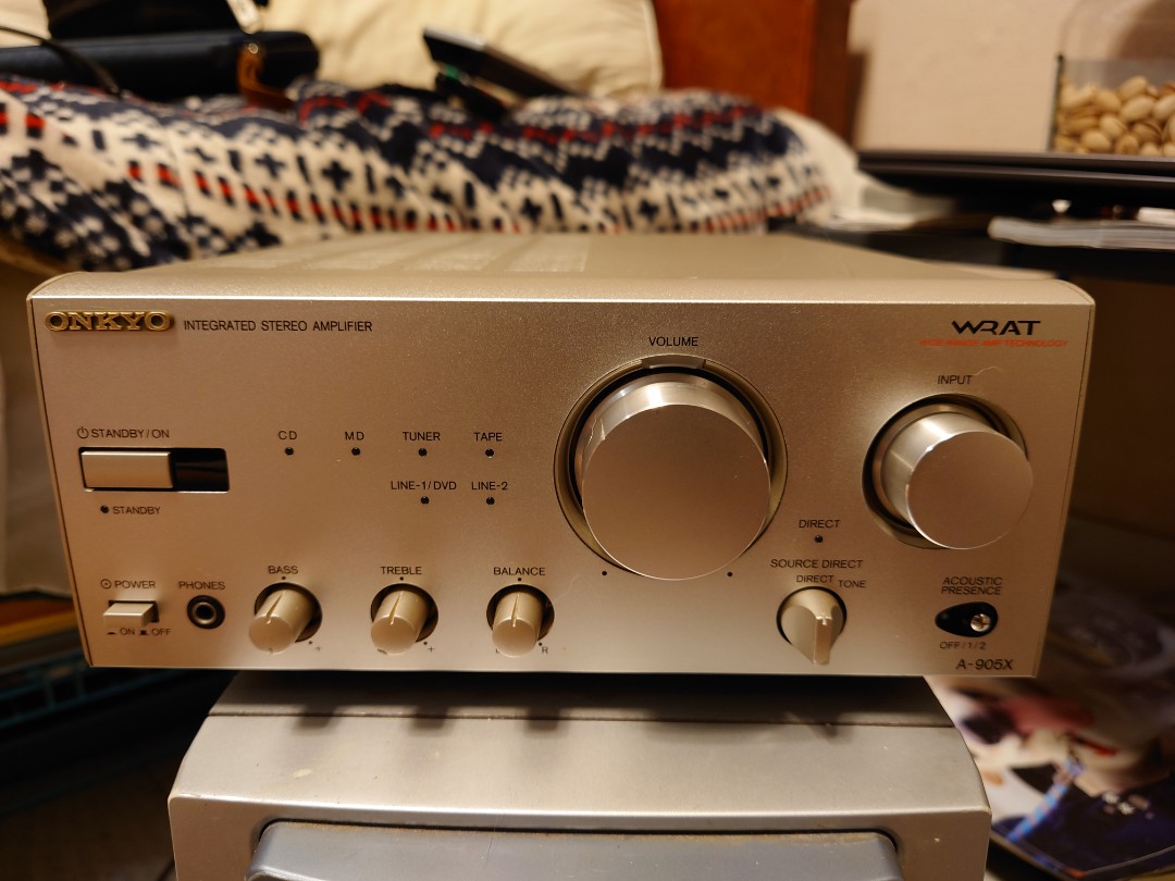 ONKYO ミニコンポ プリメインアンプ A-905X AMFMチューナー T-405X 