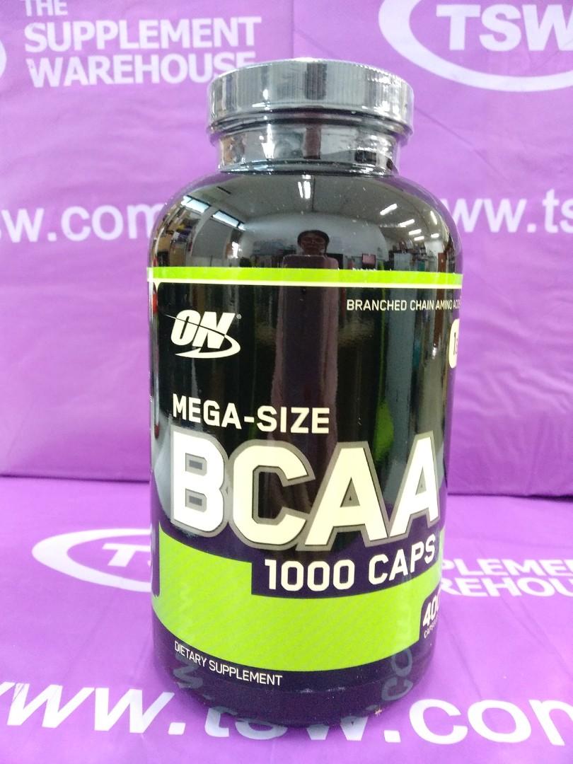 Optimum Nutrition Bcaa 1000 400 Capsules Health Nutrition Health Supplements Sports Fitness Nutrition On Carousell