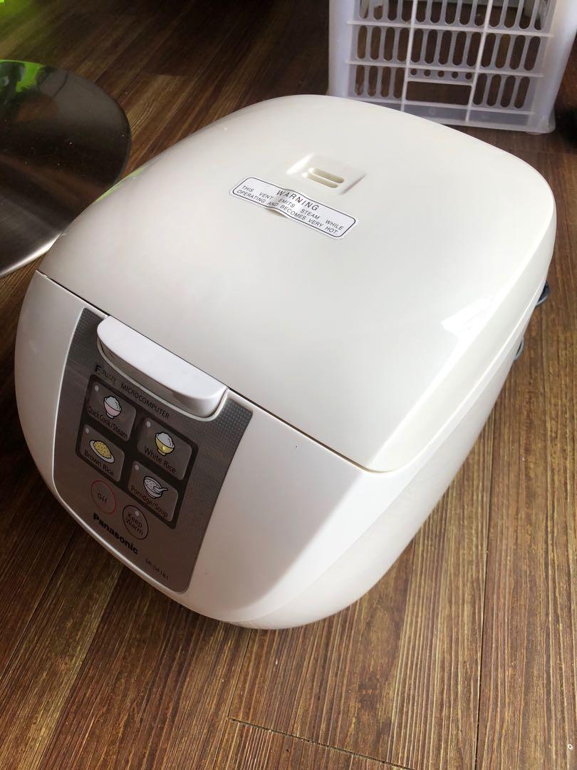 Panasonic rice cooker (SRDF181), TV & Home Appliances, Kitchen Appliances, Cookers on Carousell