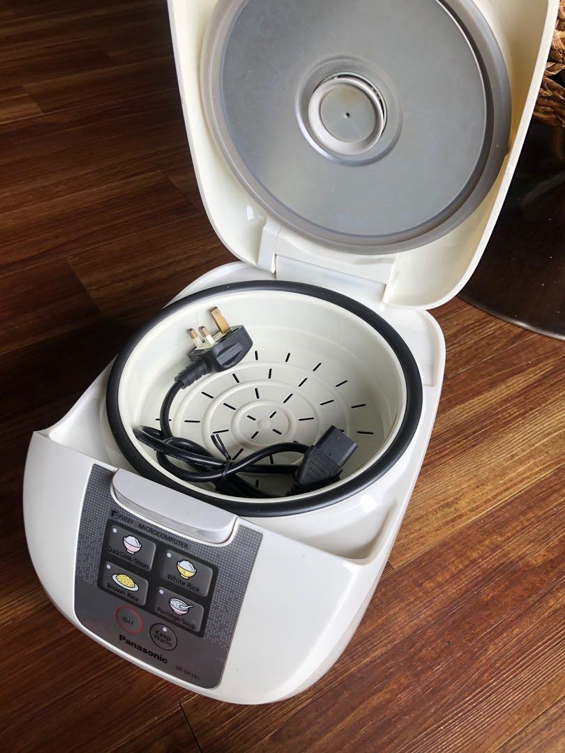 Panasonic rice cooker (SRDF181), TV & Home Appliances, Kitchen