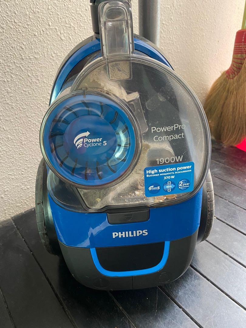 Philips canister vacuum, TV & Home Appliances, Vacuum Cleaner