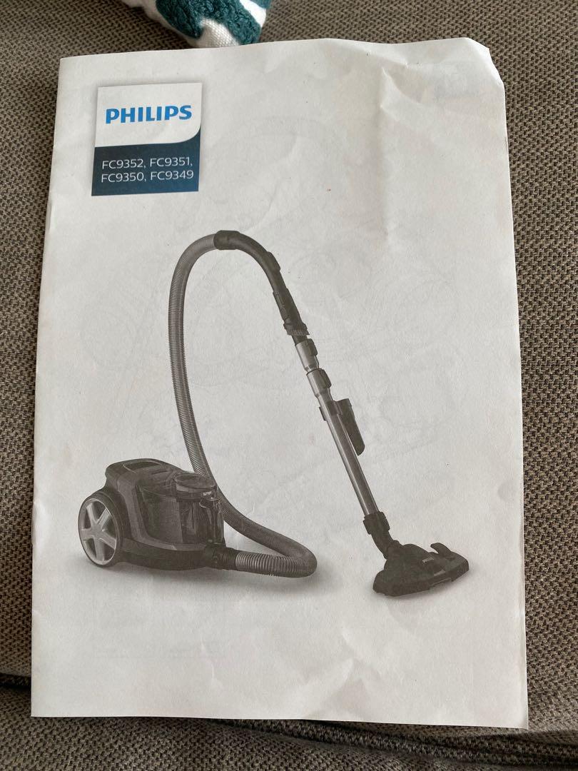 Philips canister vacuum, TV & Home Appliances, Vacuum Cleaner