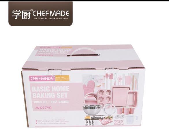 Pink baking set Furniture Home Living Kitchenware Tableware