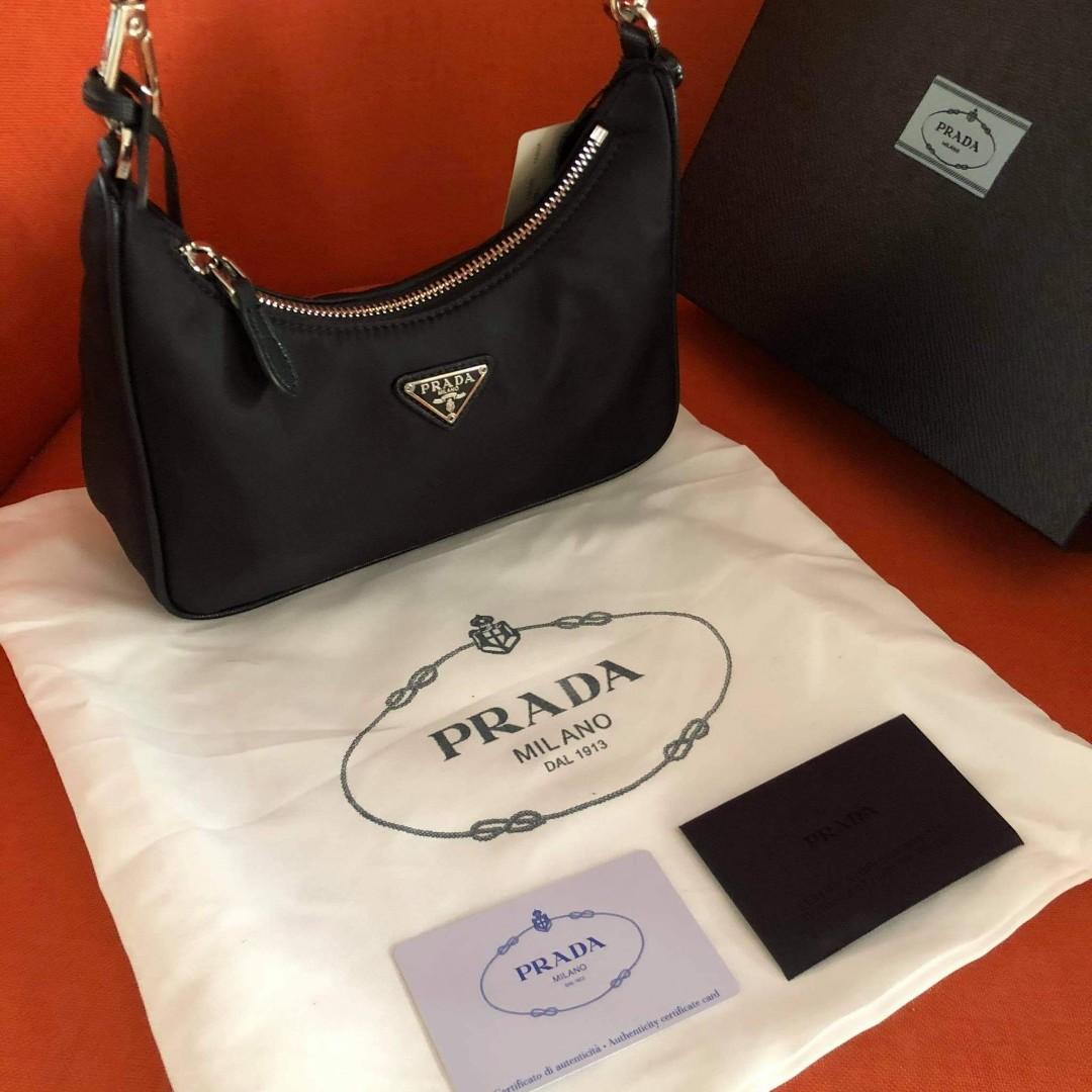 PRADA MILANO DAL 1913 HANDBAG, Luxury, Bags & Wallets on Carousell