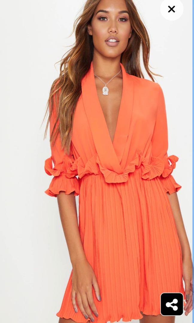 Plt pleated dress clearance