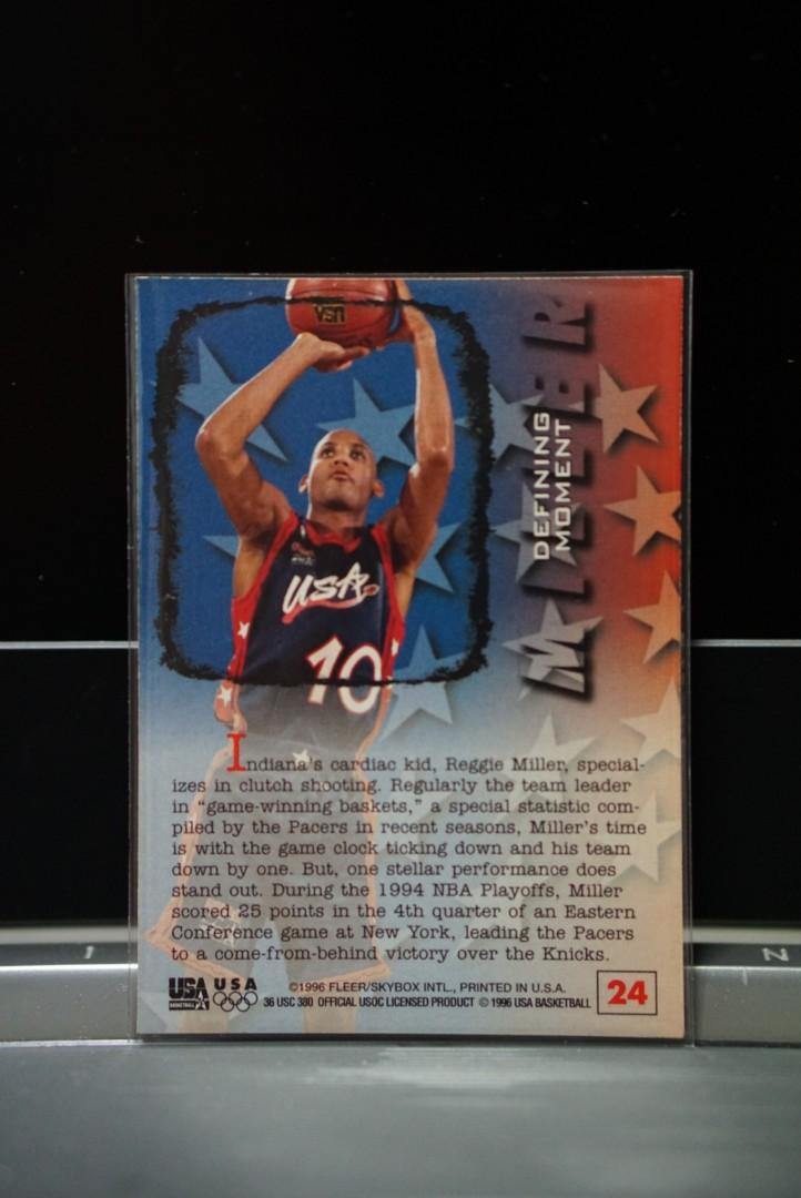 Reggie Miller Defining Moment hologra m, Hobbies & Toys, Memorabilia
