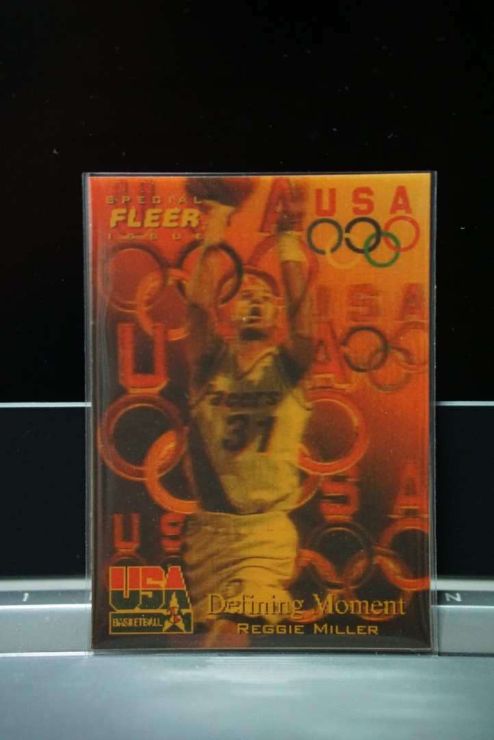 Reggie Miller Defining Moment hologra m, Hobbies & Toys, Memorabilia