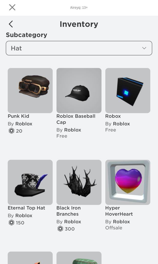 Roblox Account Cheap Video Gaming Gaming Accessories In Game Products On Carousell - black iron branches roblox