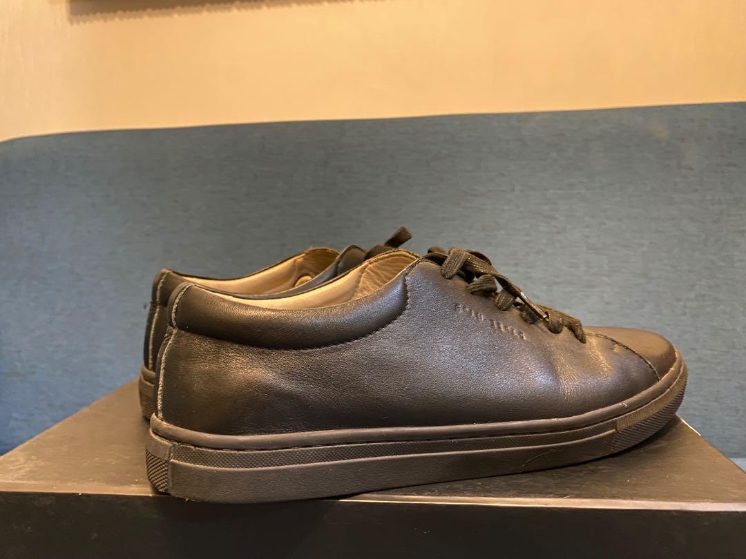 Sepatu kulit asli hitam INDIVERSE bukan FINE COUNSEL, Fesyen Pria, Sepatu , Sneakers di Carousell