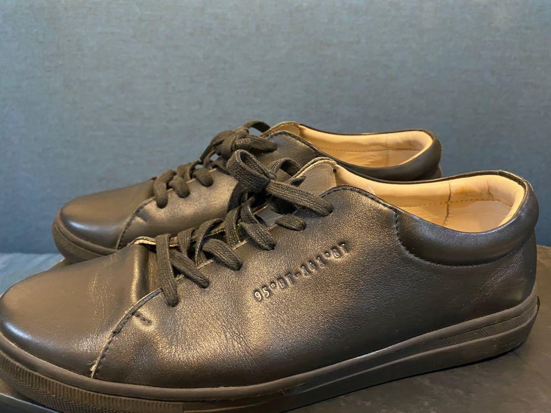 Sepatu kulit asli hitam INDIVERSE bukan FINE COUNSEL, Fesyen Pria, Sepatu , Sneakers di Carousell