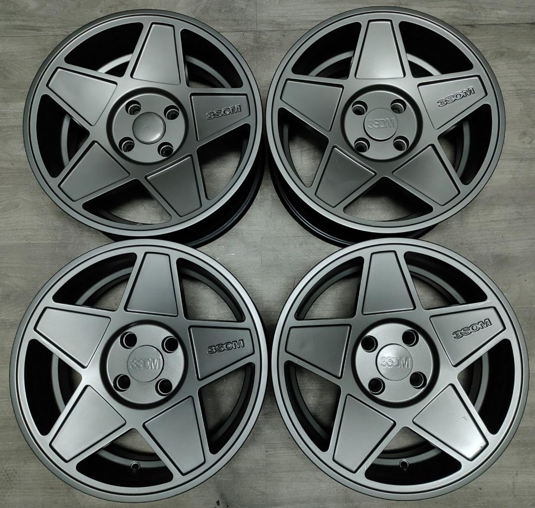 Sport Rim 15 Inch 3sdm 4x100 Wira Satria Myvi Alza Vios Jazz City Almera Yaris Spectra Swift Saga Blm Bezza Axia Kelisa Kenari Savvy Auto Accessories On Carousell