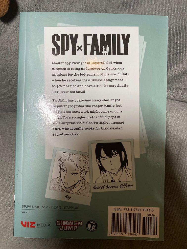 spy x family volume 3 manga, Hobbies & Toys, Books & Magazines, Comics