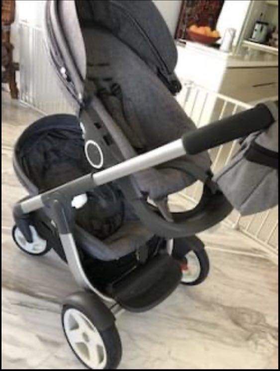 Stokke crusi hotsell double stroller