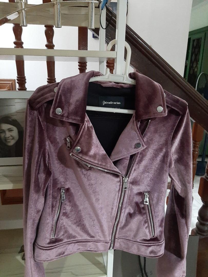 stradivarius pink jacket