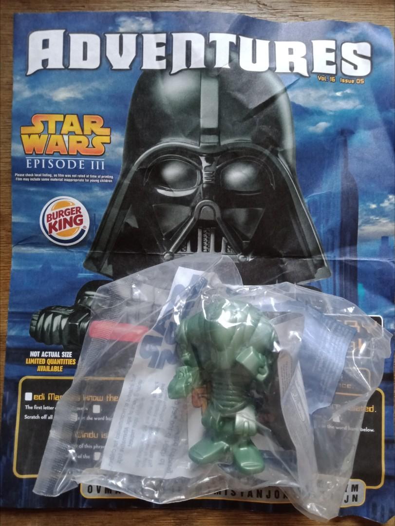 Battle Droid Squirter 2005 Star Wars Episode III Burger King Kids Meal Toy 