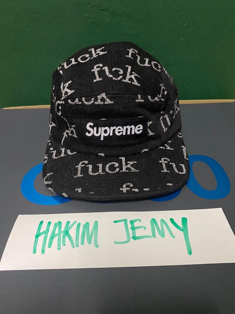 Supreme Fuck Camp Cap SS13, Men's Fashion, Watches & Accessories