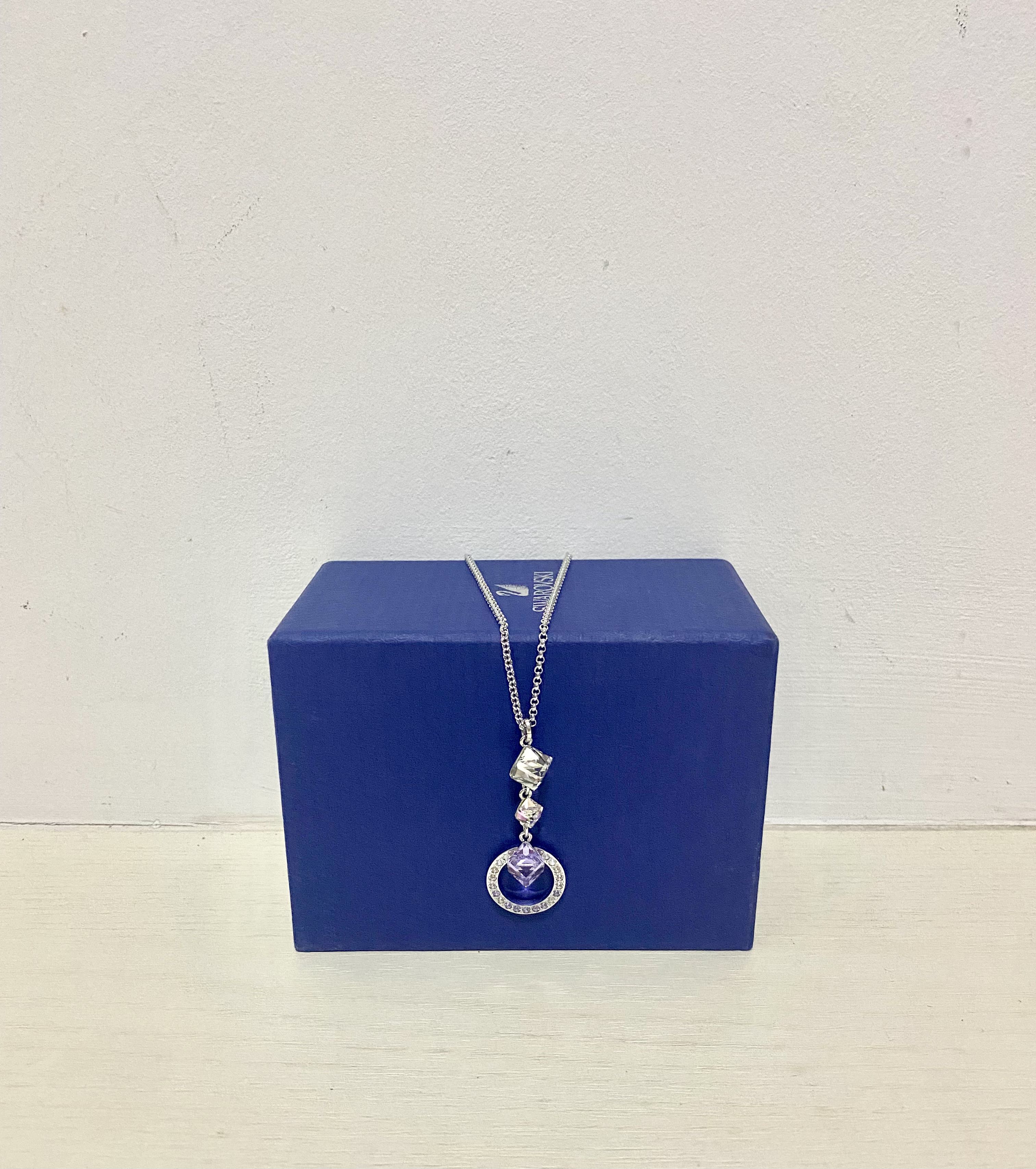 Swarovski geometric hotsell necklace
