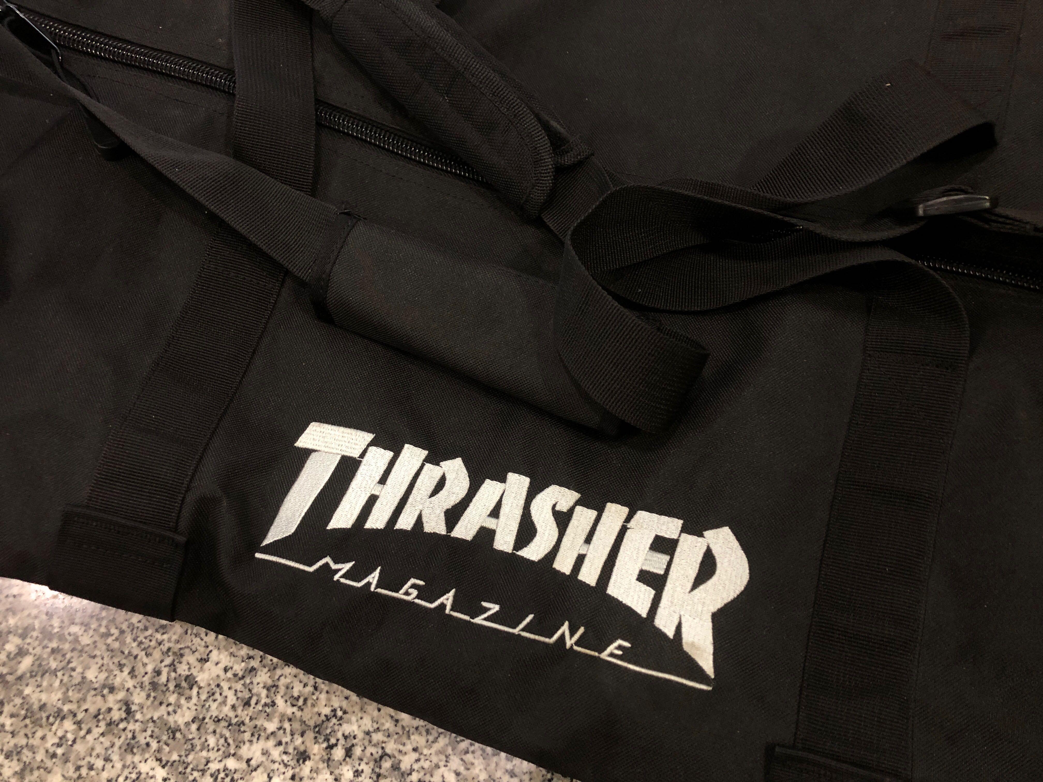 Thrasher Skateboarding Duffle Bag Supreme, Sports Equipment, Sports