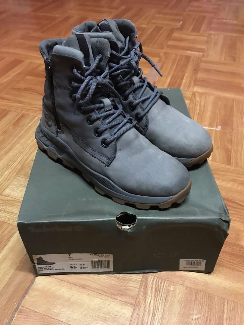 Timberland brooklyn side zip grey online