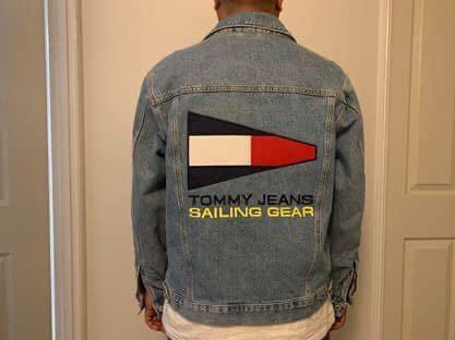 Tommy jeans clearance sailing denim jacket