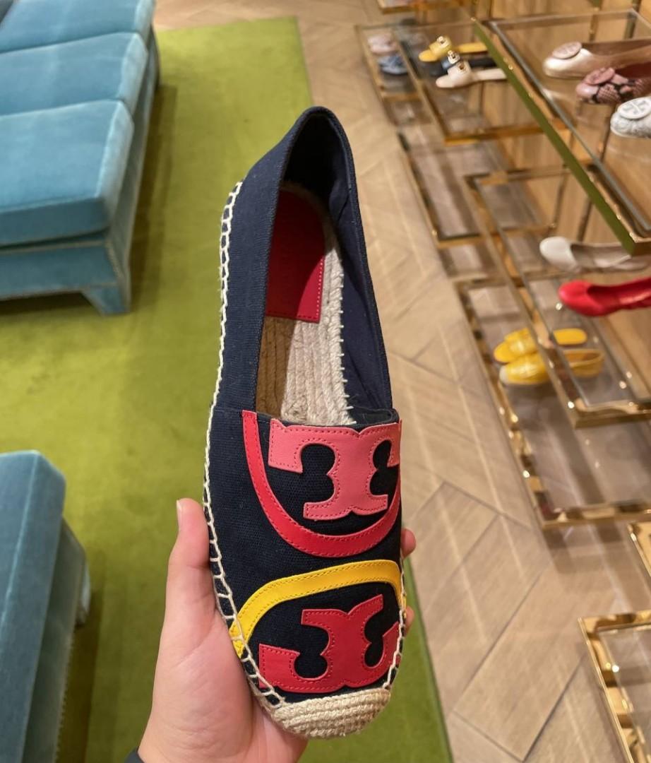 Tory Burch Poppy Espadrille, Women's Fashion, Footwear, Flats on Carousell