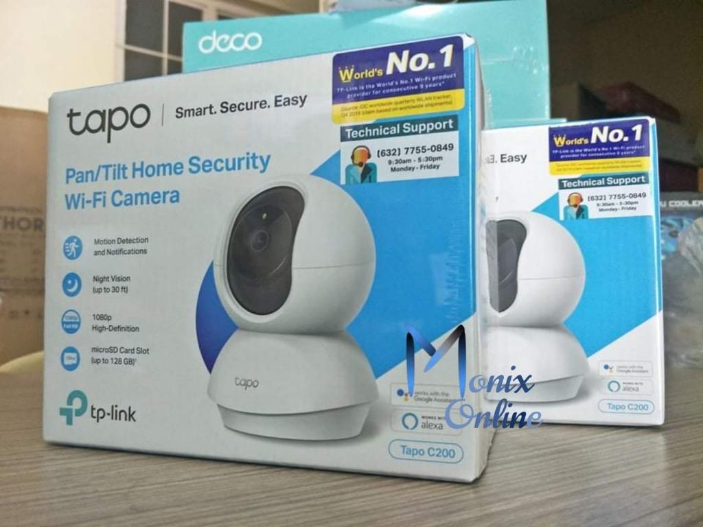TP-Link Tapo C200 Pan/Tilt Home Security Wi-Fi Camera (Category: Webcams) located in Las Pinas. Submitted by borjamonica644 (Listing ID 1087502872, Image 2). Description: TP-Link Tapo C200 Pan/Tilt Home Security Wi-Fi Camera Brand New @ Php 1,300 - 1 Year Warranty MOP : COD/GCash/Bank Transfer VIA : Lalamove/Grab - Same Day Delivery LOC : Las Pinas City How to order? Send me a message now! Monix Online Seller @monixonline | 09562446082 FB Page: h