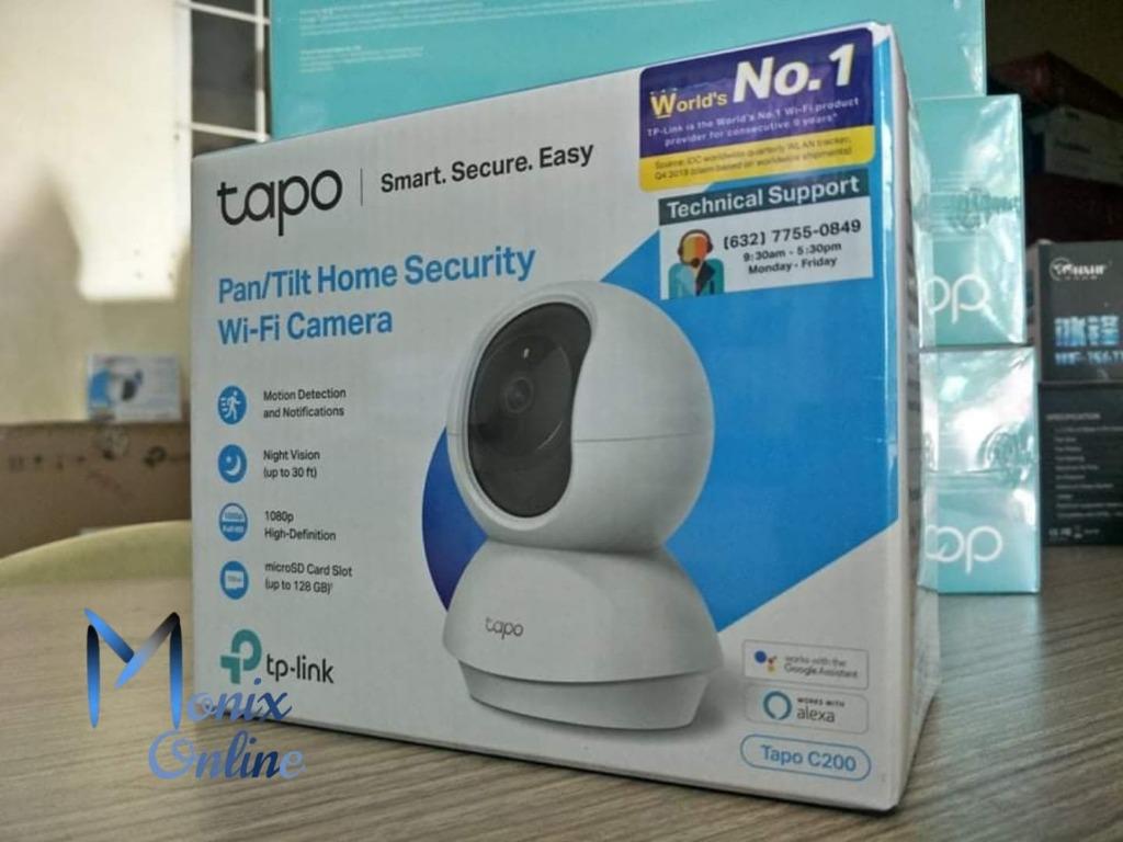 TP-Link Tapo C200 Pan/Tilt Home Security Wi-Fi Camera (Category: Webcams) located in Las Pinas. Submitted by borjamonica644 (Listing ID 1087502872, Image 1). Description: TP-Link Tapo C200 Pan/Tilt Home Security Wi-Fi Camera Brand New @ Php 1,300 - 1 Year Warranty MOP : COD/GCash/Bank Transfer VIA : Lalamove/Grab - Same Day Delivery LOC : Las Pinas City How to order? Send me a message now! Monix Online Seller @monixonline | 09562446082 FB Page: h