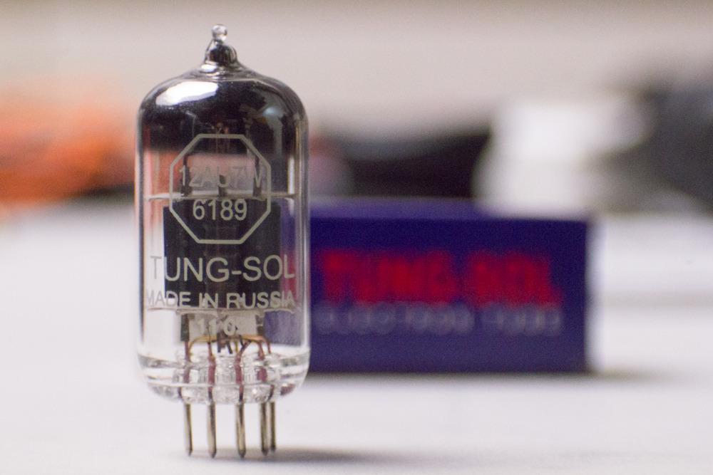 Tung Sol 12AU7 tube (Category: Other Audio Equipment) located in Manila. Submitted by dokerz (Listing ID 1093551469, Image 1). Description: Bought this for my Behringer MIC200 mic preamp because I was curious how it would sound like. Definitely cleaner but did lose gain, as expected, so I re-installed the original 12AX7 the preamp came with. Barely used..